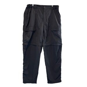 White Sierra Mens Convertible Hiking Pants Travel Granolacore Outdoor Gray XL 32